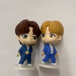 New 2025 McDonald's TinyTan x BTS Throwback J Hope and V Happy Meal Toy Figure
